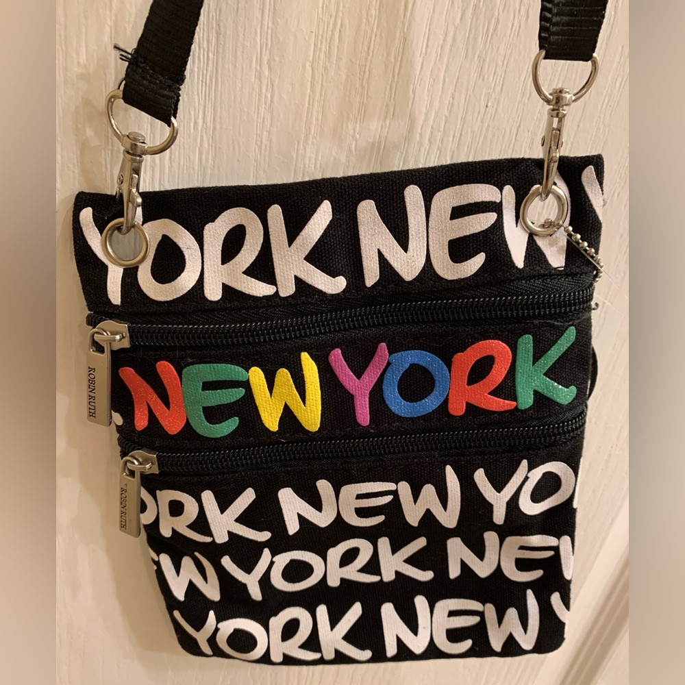 Robin Ruth Rainbow Crossbody Bag / Neck Wallet